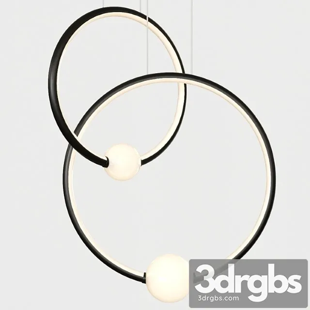 Pendant light lampatron griggs duo black Pendant light lampatron griggs duo black