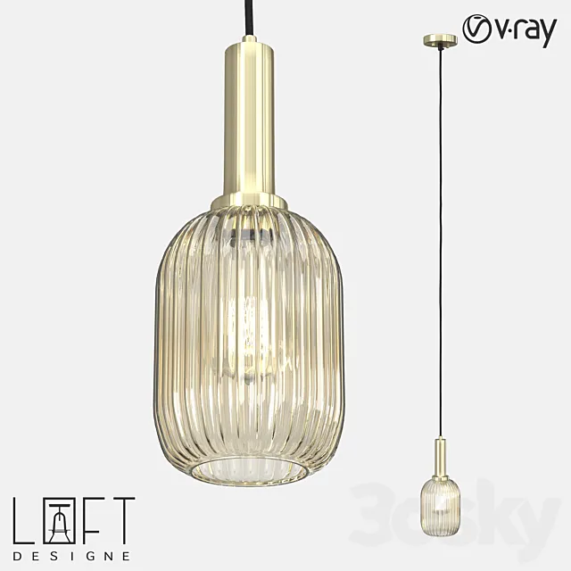 Pendant light LoftDesigne 4768 model 3DModel