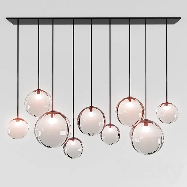 Pendant light PUPPET SP L 3DModel