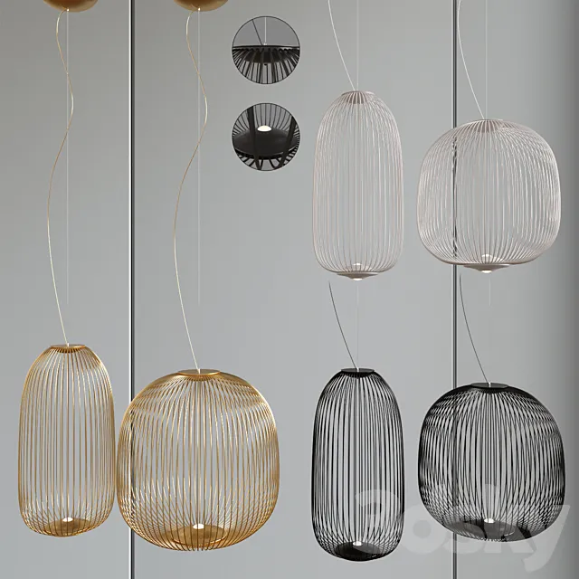 Pendant lights 028 3D Model Pendant lights 028 3D Model