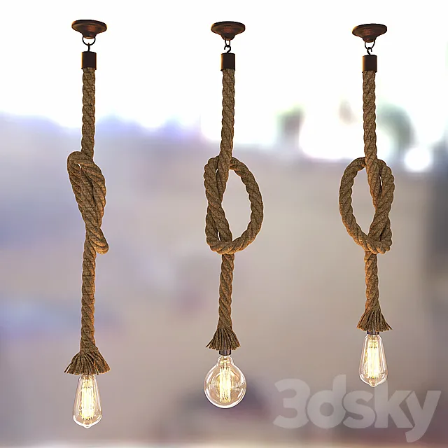 pendant lights 3D Model pendant lights 3D Model