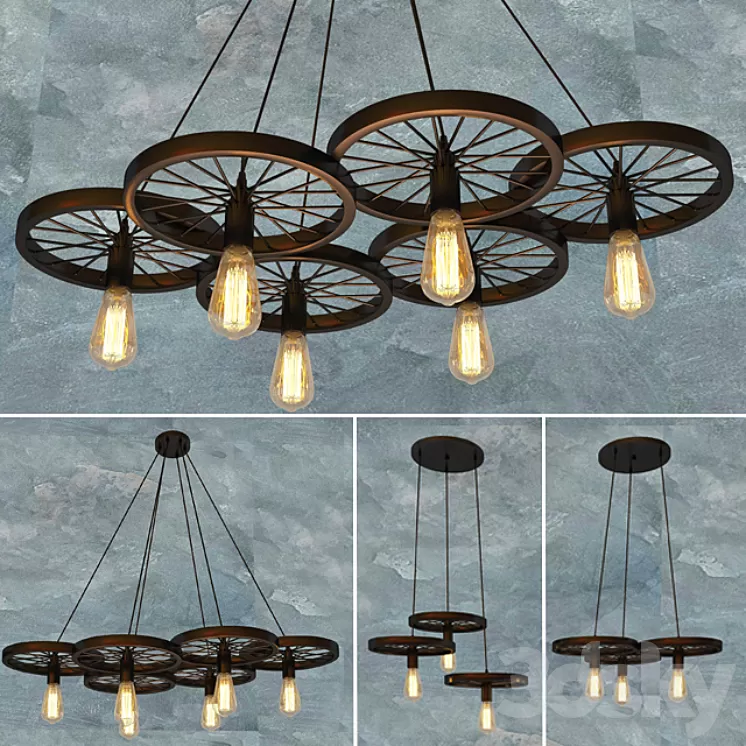 pendant lights 3D Model pendant lights 3D Model
