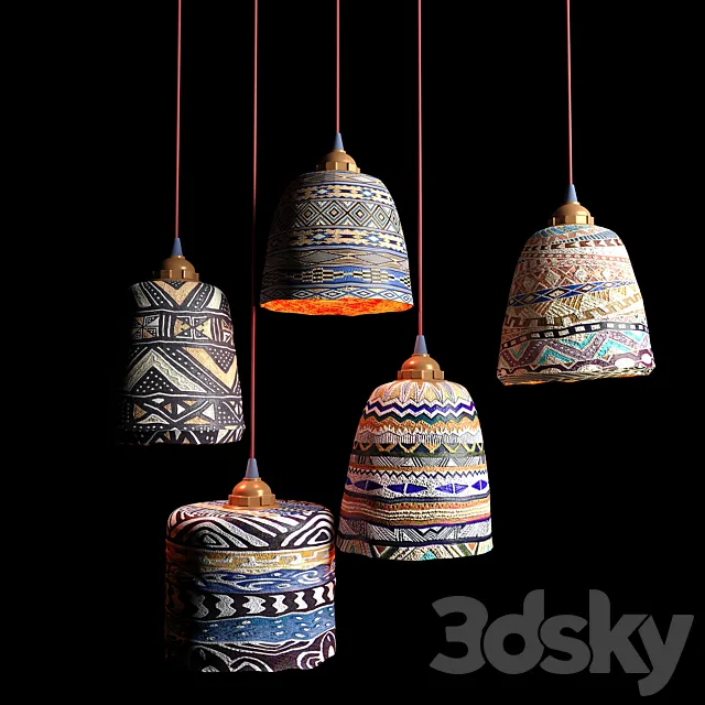 Pendant Lights Earth Darlings 3DModel
