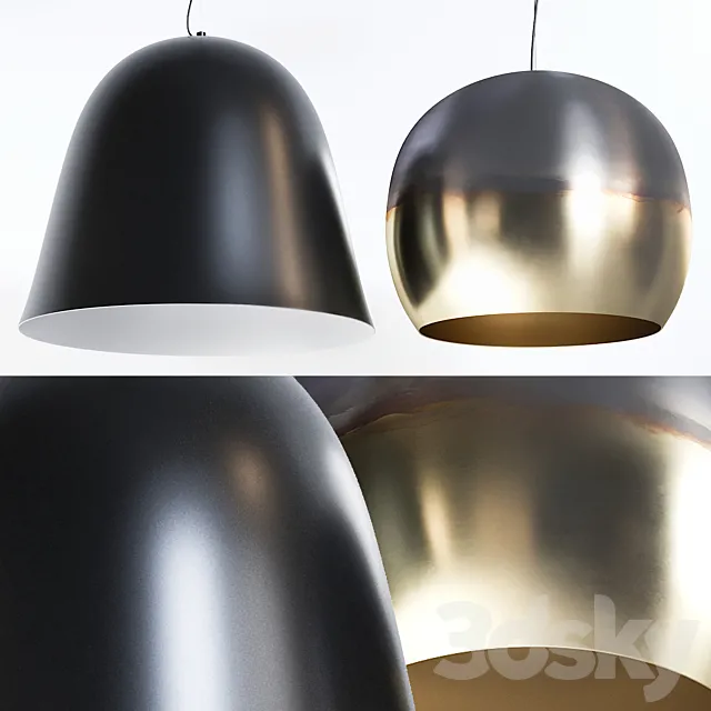 Pendant Lights Elara and Capitol 3DModel