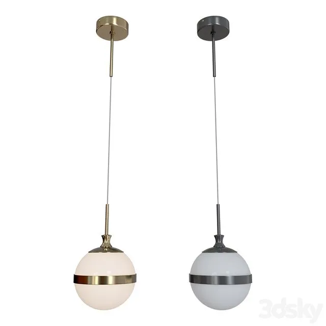 Pendant lights Lightstar GLOBO 813111 and 813117 3D Model Pendant lights Lightstar GLOBO 813111 and 813117 3D Model