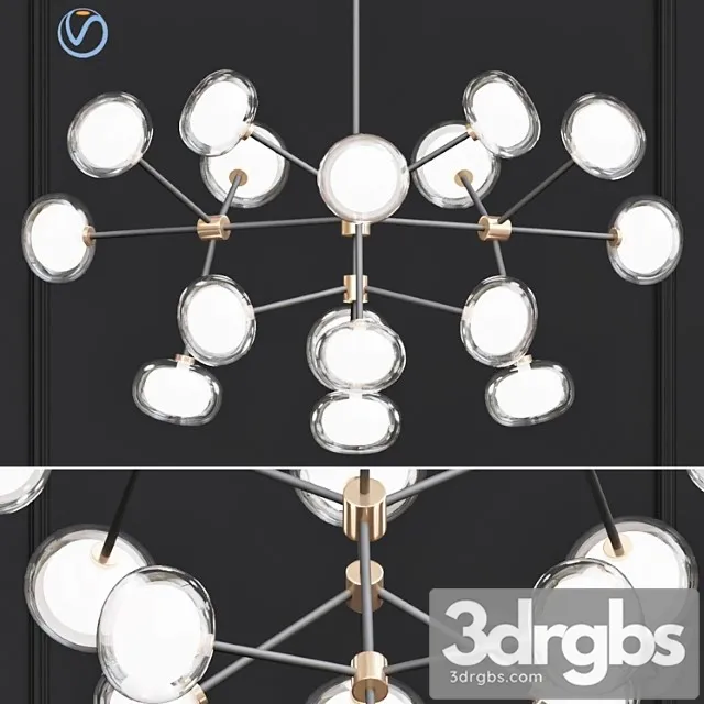 Pendant lights nabila chandelier 3D Model Download