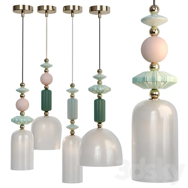 Pendant lights Odeon Light CANDY 3DModel