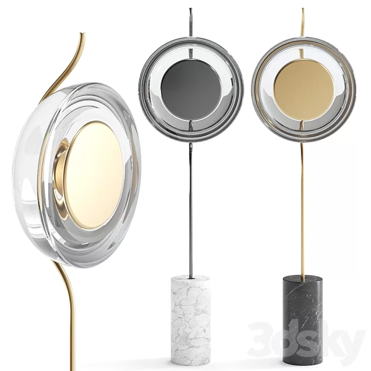 PENDULUM floor light Pendulum by CTO Lighting 3D Model