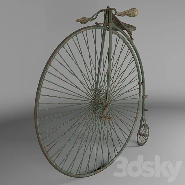 Penny farthing bicycle- 3D Model Penny farthing bicycle- 3D Model