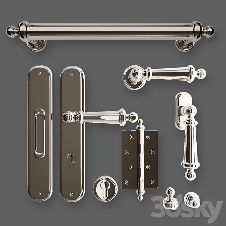 Pens Salice Paolo Borromeo 3D Model