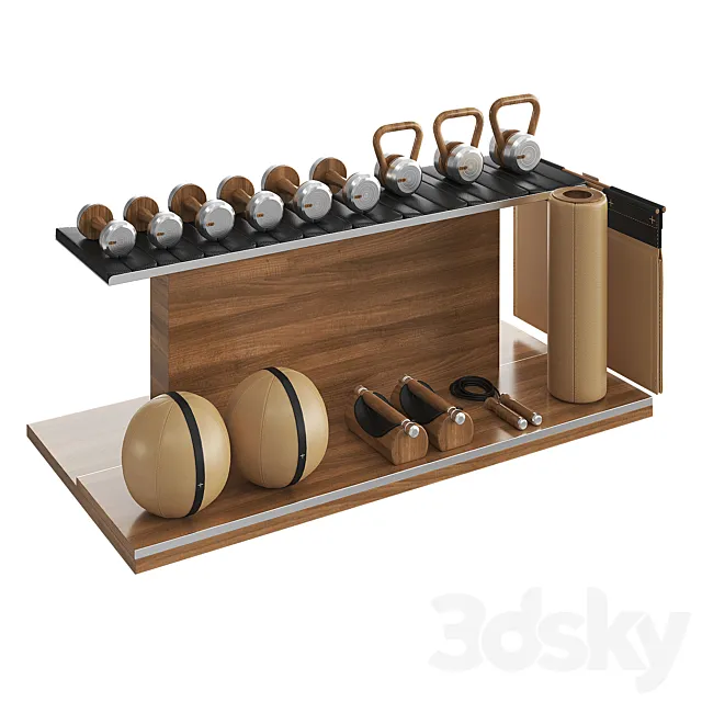 PENT luxury fitness equipment part 2 3D Model