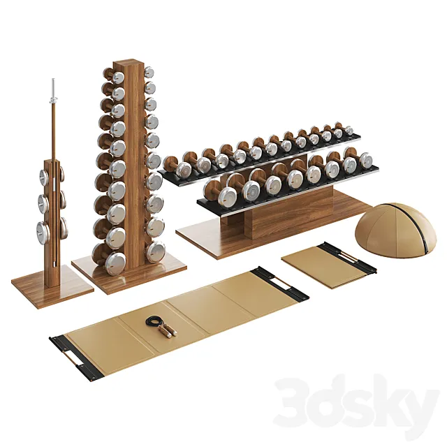 PENT luxury fitness equipment part 3 3D Model