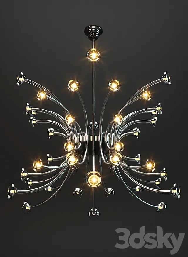 Penta Jei Jei pendant lamp by Nicola Gallizia 3DModel Penta Jei Jei pendant lamp by Nicola Gallizia 3DModel