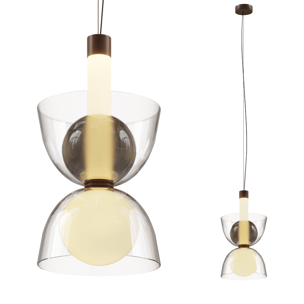 PENTA – Pendant lamp Gems Short 1 D30 A 3D Model