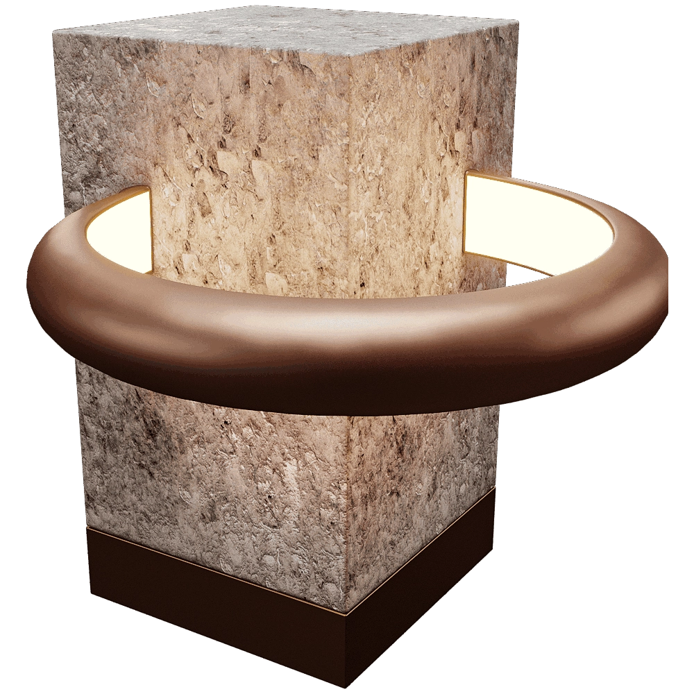 PENTA – Table lamp Angolo 3D Model PENTA – Table lamp Angolo 3D Model