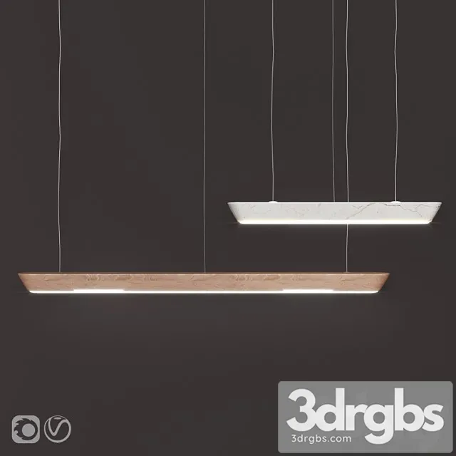 Pentalight woody pendant lamp 3D Model Download