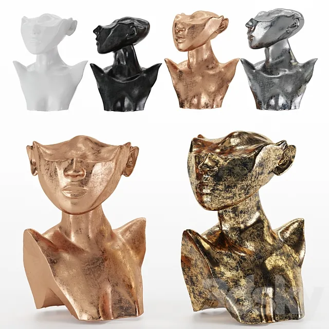 People Art Decor 3D Model People Art Decor 3D Model