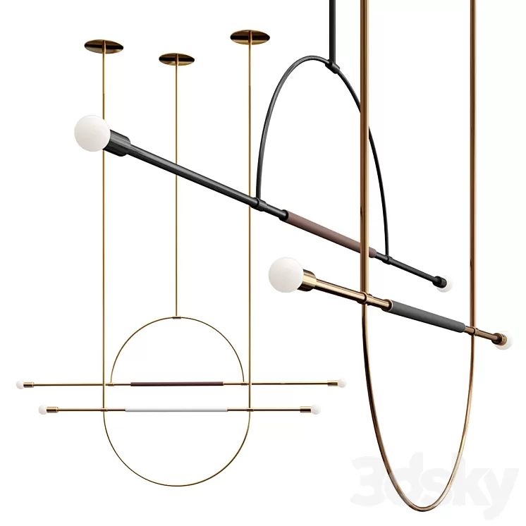 PERCH LIGHT 3D Model PERCH LIGHT 3D Model