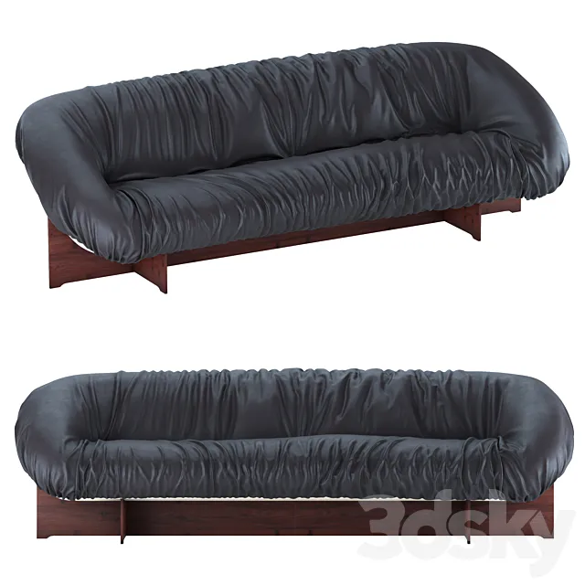 Percival Lafer sofa mp 61 3DModel Percival Lafer sofa mp 61 3DModel
