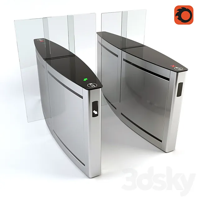 PERCo ST-02 PERCo STD-02 3D Model PERCo ST-02 PERCo STD-02 3D Model