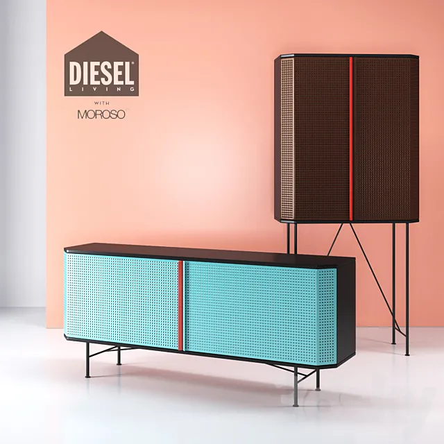 Perf Sideboard by Diesel for Moroso 3DModel