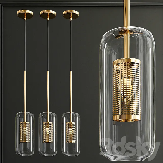 Perforation wall lamp 3DModel Perforation wall lamp 3DModel