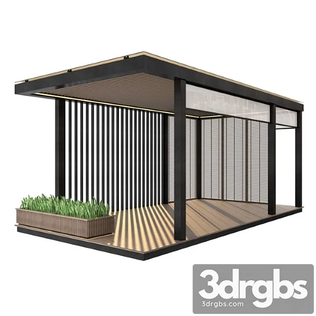 Pergola 12 3D Model Download