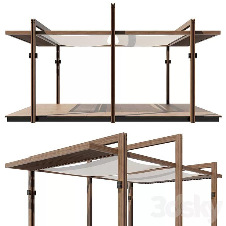 Pergola 13 3D Model