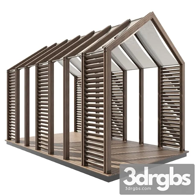 Pergola 14 3D Model Download