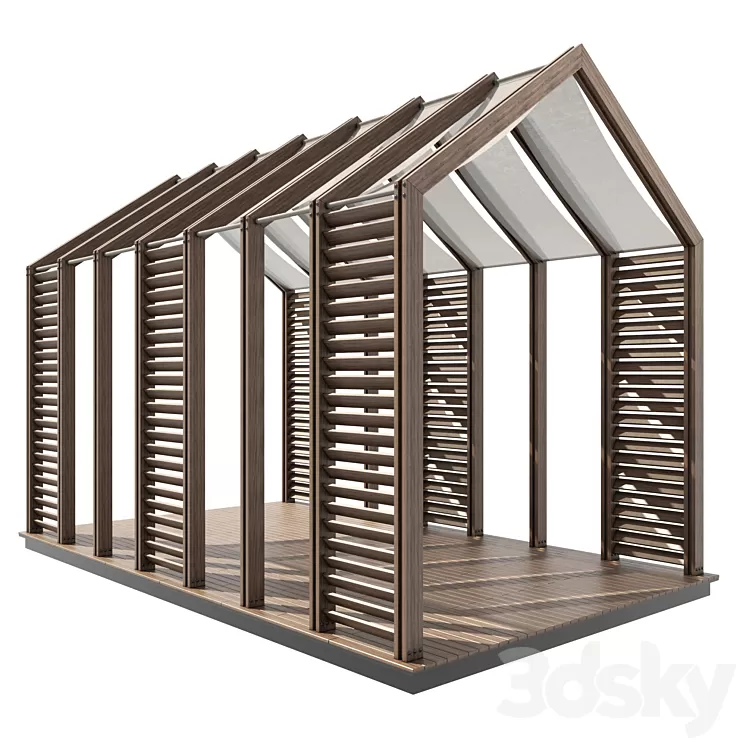 Pergola 14 3D Model