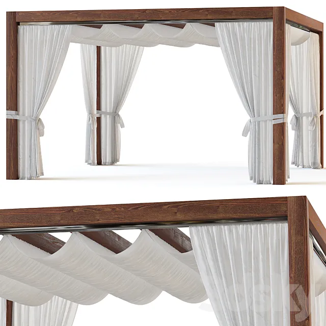 Pergola 3D Model Pergola 3D Model