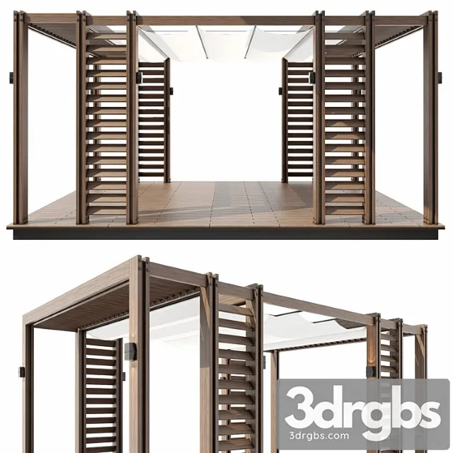 Pergola 5 3D Model Download