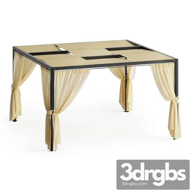 Pergola giulio barbieri kube v3 3D Model Download