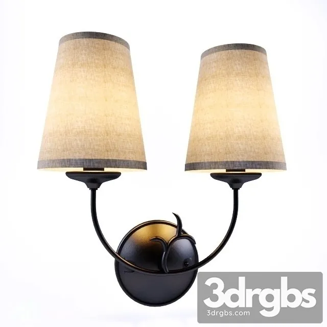 Permo Vintage Double Sconce Antique 3D Model Download