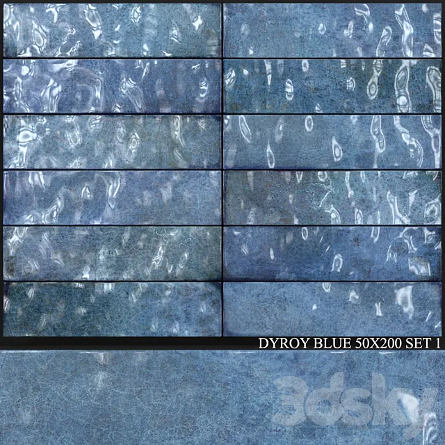 Peronda Dyroy Blue 50×200 Set 1 3D Model