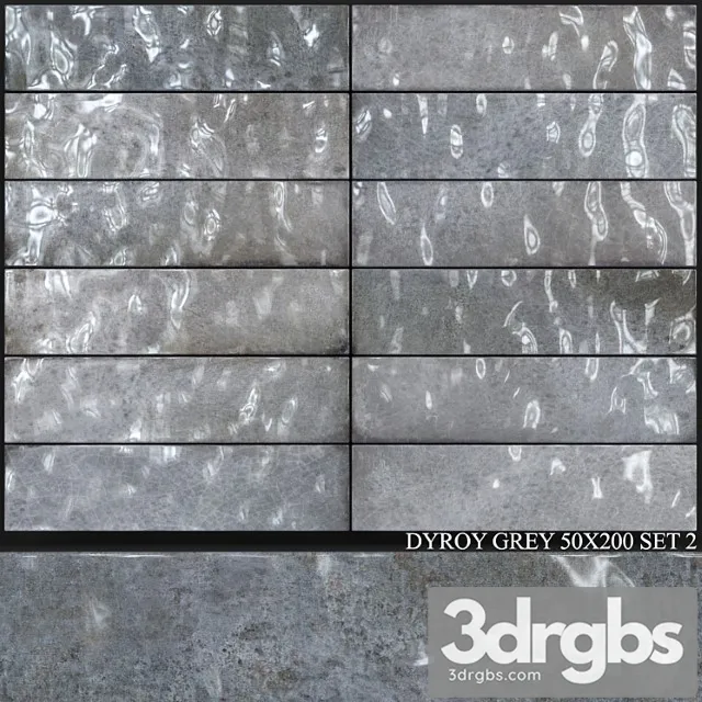 Peronda dyroy grey 50×200 set 2 3D Model Download