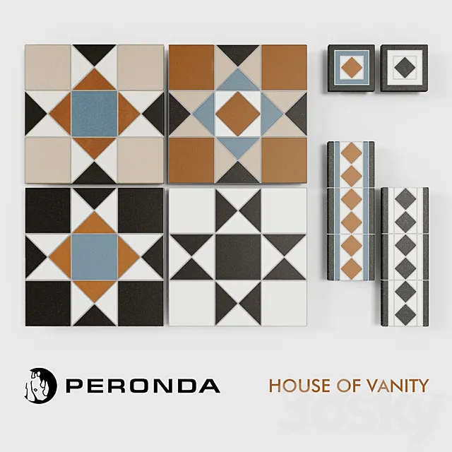 PERONDA House of Vanity 3D Model PERONDA House of Vanity 3D Model