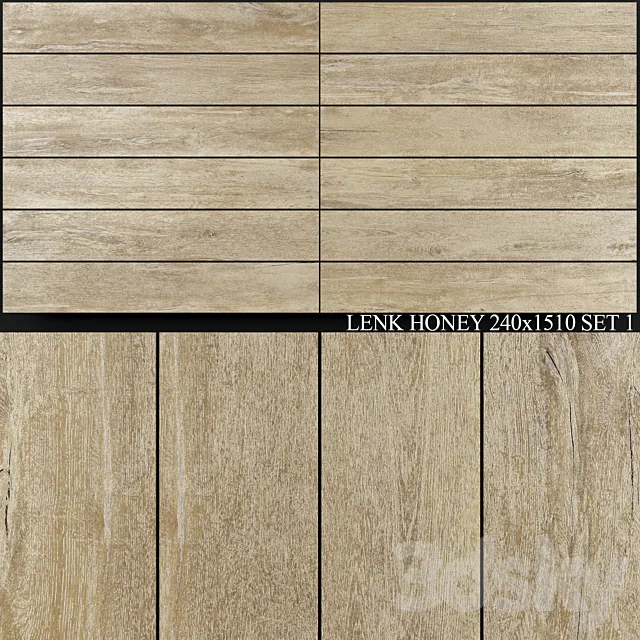 Peronda Lenk Honey 240×1510 Set 1 3D Model