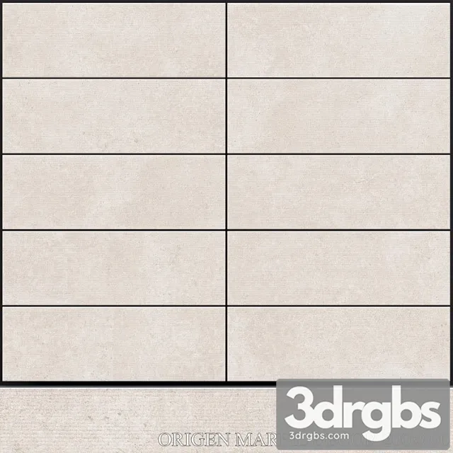 Peronda origen marfil decor 200×600 3D Model Download