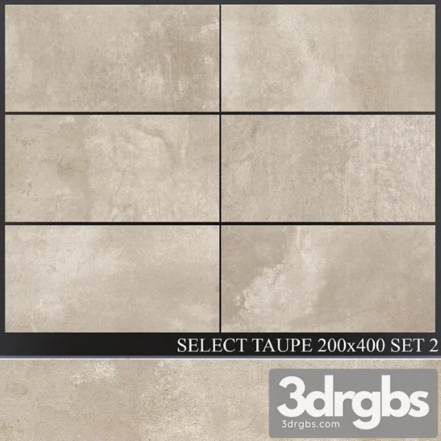 Peronda Select Taupe 200×400 Set 2 3D Model Download