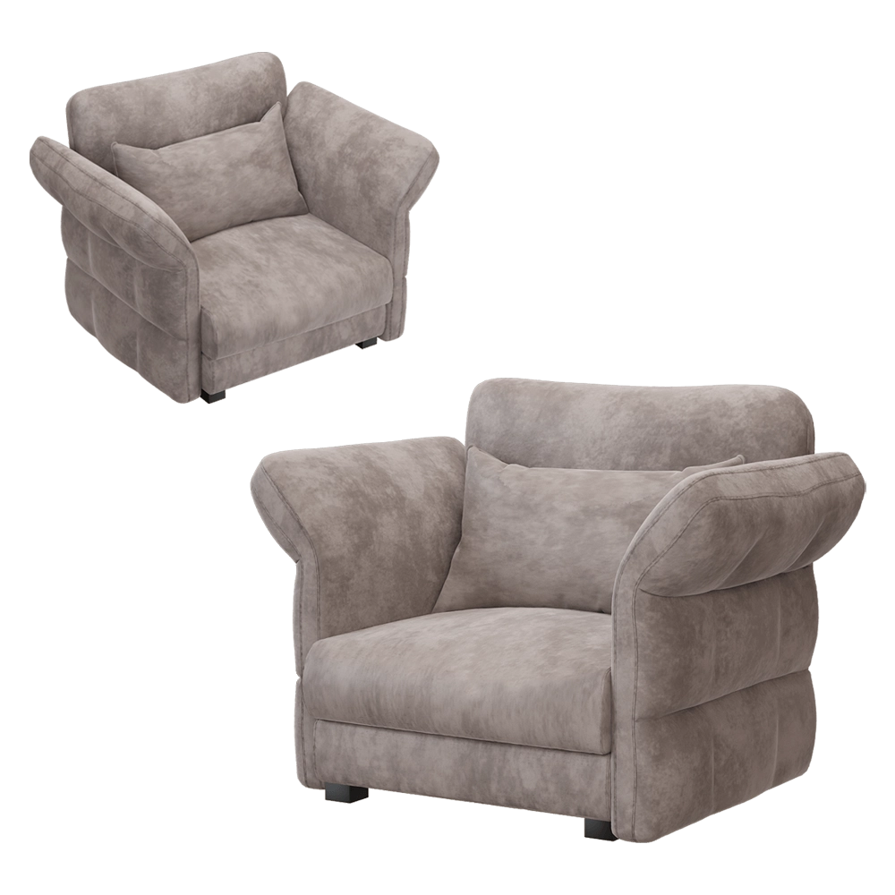 Perozzo – Armchair Eva Due 1 3D Model