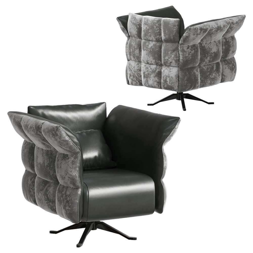 Perozzo – Armchair Eva Due 3D Model Perozzo – Armchair Eva Due 3D Model