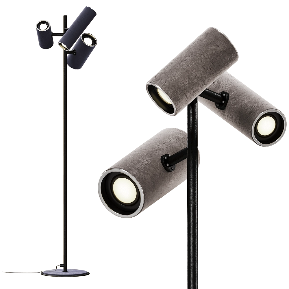 Perozzo – Floor lamp Andromeda 3D Model