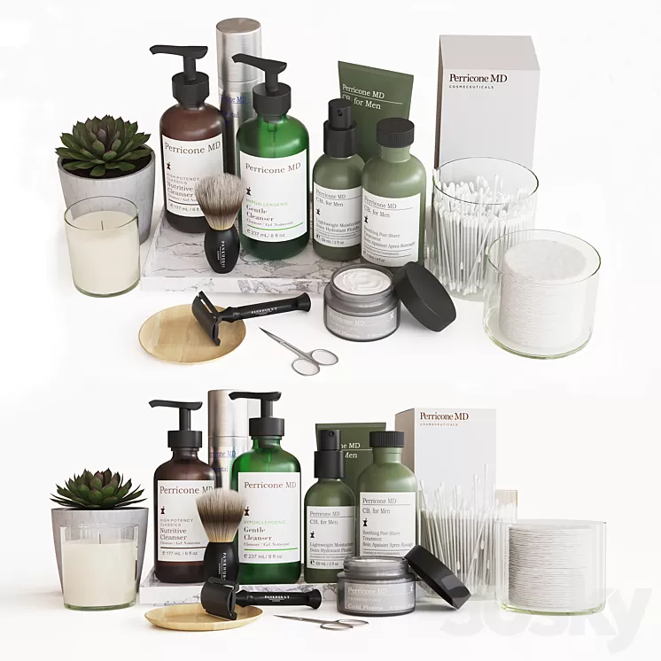 Perricone MD cosmetics 3D Model