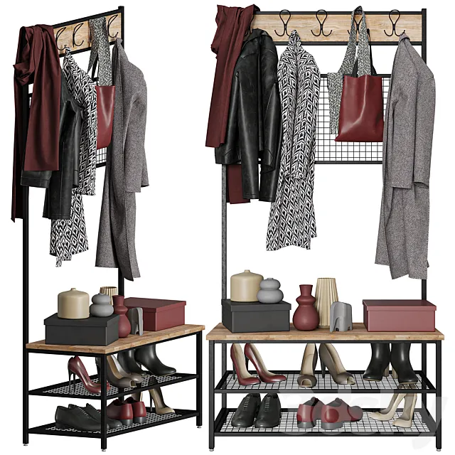 Perry hallway unit 3D Model Perry hallway unit 3D Model