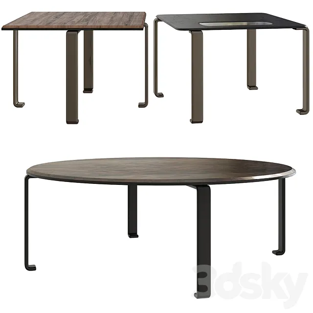 Perry minotti coffee tables 3DModel