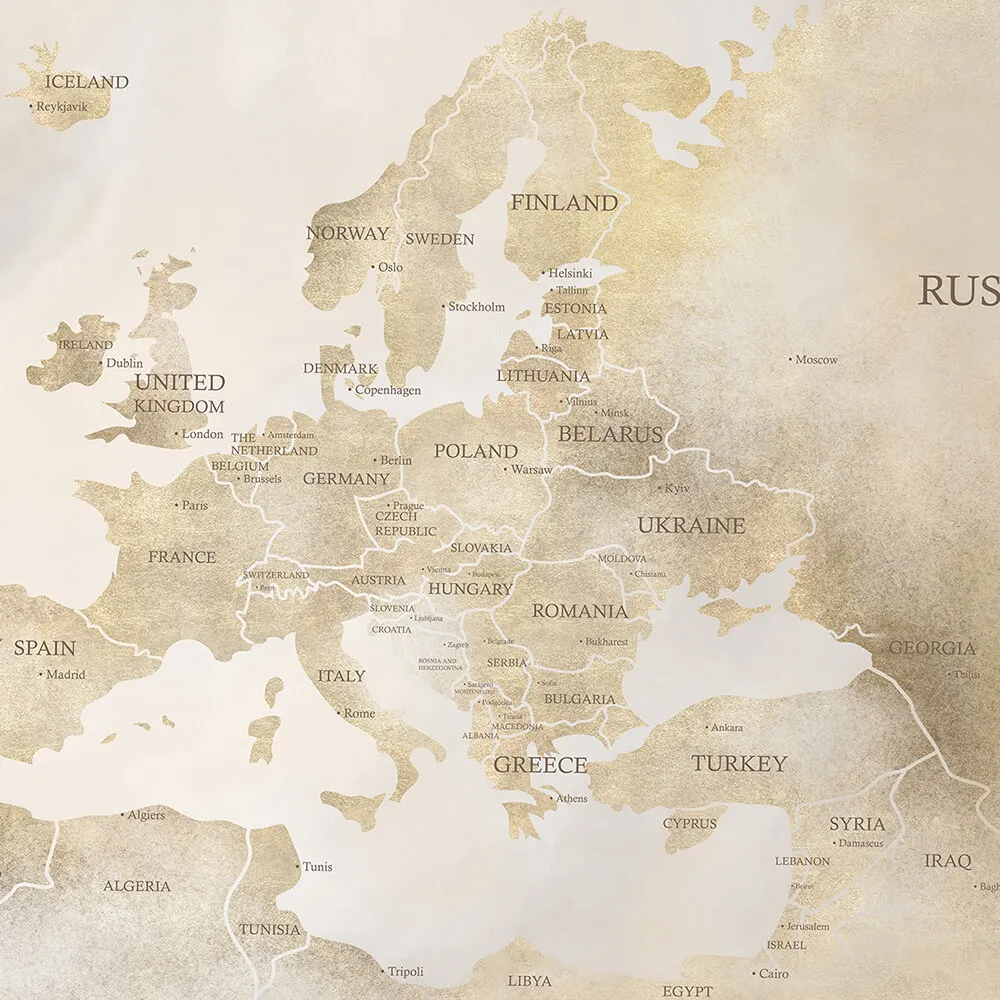 Perspektiva – Europe map 3D Model Perspektiva – Europe map 3D Model