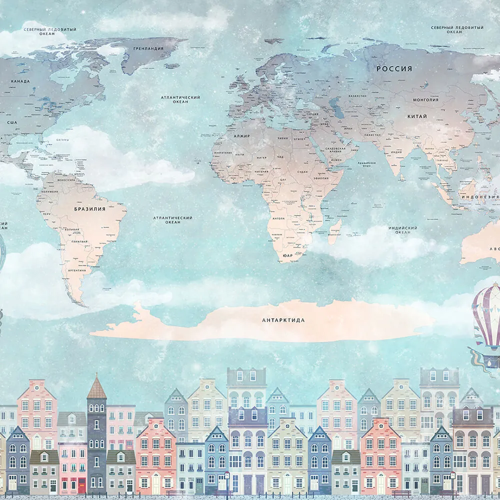 Perspektiva – Wallpaper City Map 3D Model