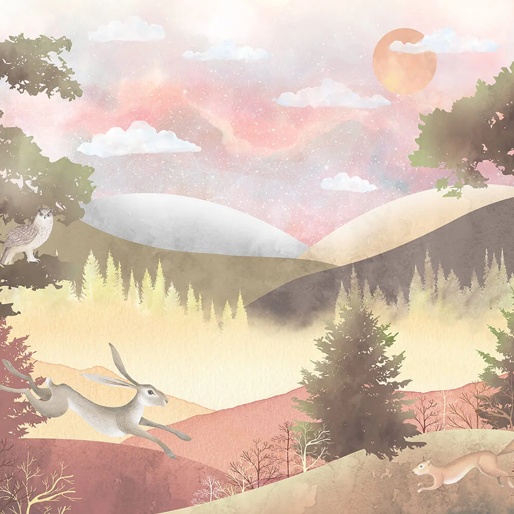 Perspektiva – Wallpaper Forest Stories 3D Model