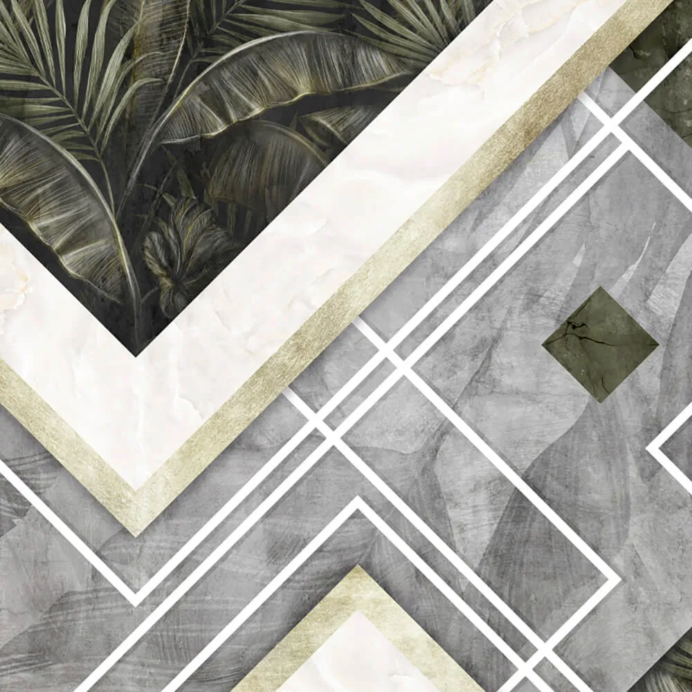 Perspektiva – Wallpaper Tropical geometry 3D Model